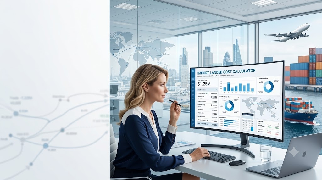 fincoso import landed cost calculator hero